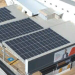 Imagem do artigo Cogna recebe Selo Ouro no Programa Brasileiro GHG Protocol, painéis fotovoltaicos da unidade Anhanguera de Jaú/SP