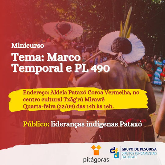 Imagens da Visita a Aldeia Indígena Pataxó Coroa Vermelha no Centro Cultural Txãg’rú Mirawê