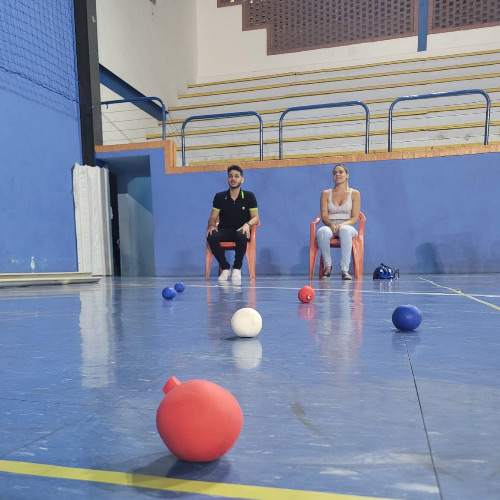 Imagem do Festival Paralímpico com alunos da Faculdade Pitágoras, unidade Timbiras, em Belo Horizonte, Minas Gerais