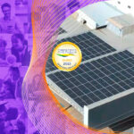 Imagem das Placas Solares da Unidade Anhanguera Selo Ouro GHG Protocol